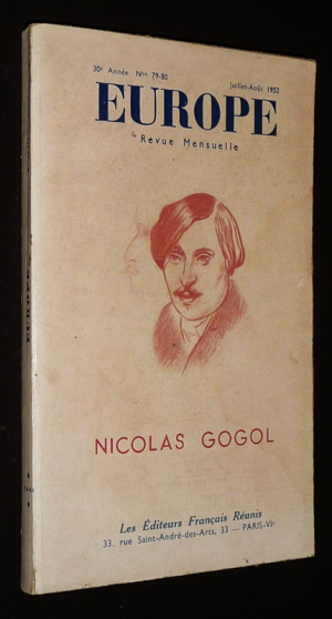 Europe (n°79-80, juillet-août 1952) : Nicolas Gogol