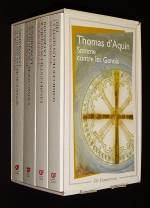 Somme contre les Gentils : Dieu - La Création - La Providence - La Révélation (coffret 4 volumes)