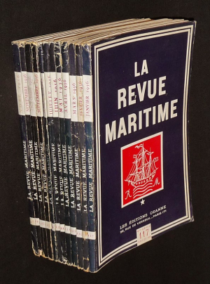 La Revue maritime, du n°117 au n°128 (année 1956 complète)