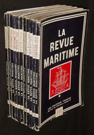 La Revue maritime, du n°151 au n°161 (année 1959 complète)