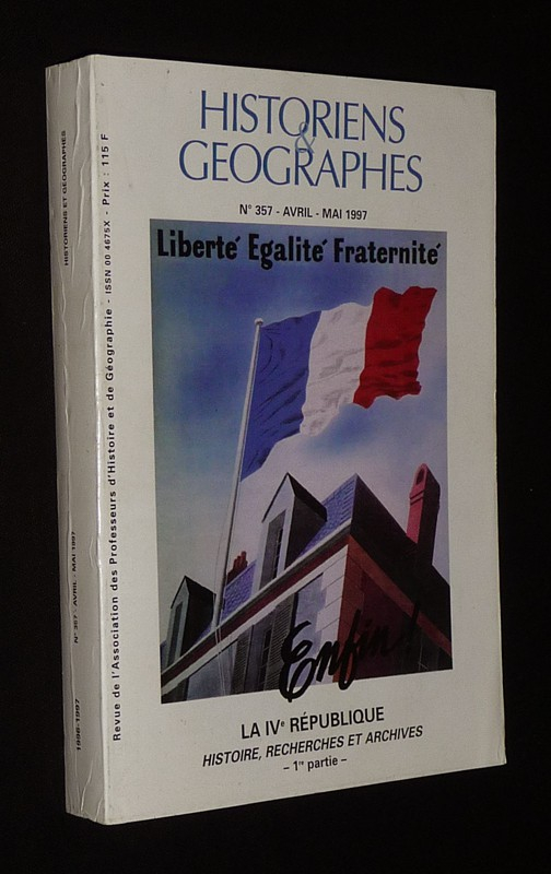 Historiens et Géographes (n°357, avril-mai 1997)