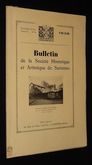 Bulletin de la Société Historique et Artistique de Suresnes (9e année - Tome II, n°9)
