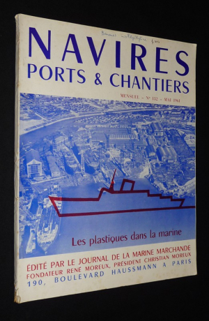 Navires, ports et chantiers (n°132, mai 1961) : Les plastiques dans la marine