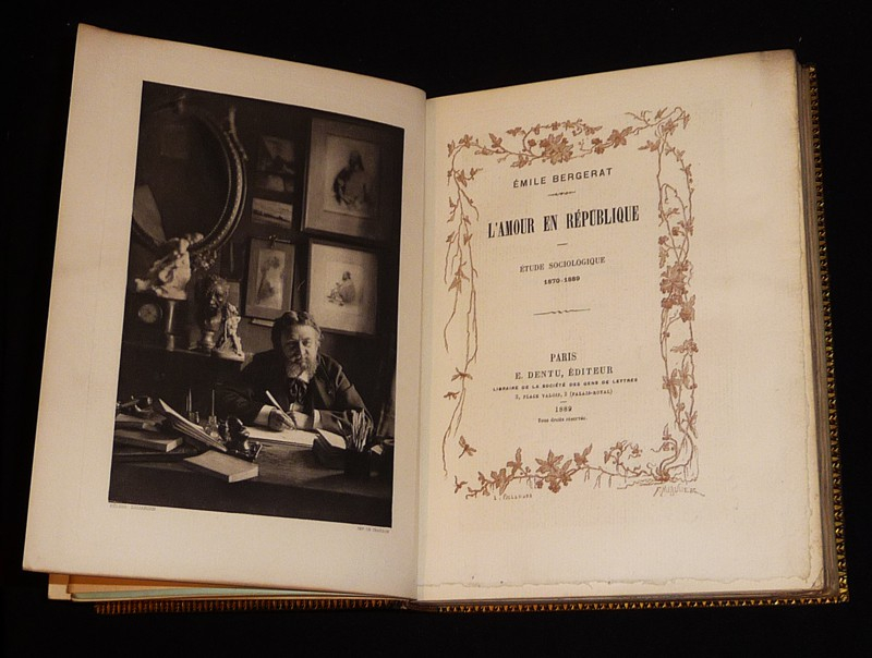 L'Amour en république. Etude sociologique, 1870-1889