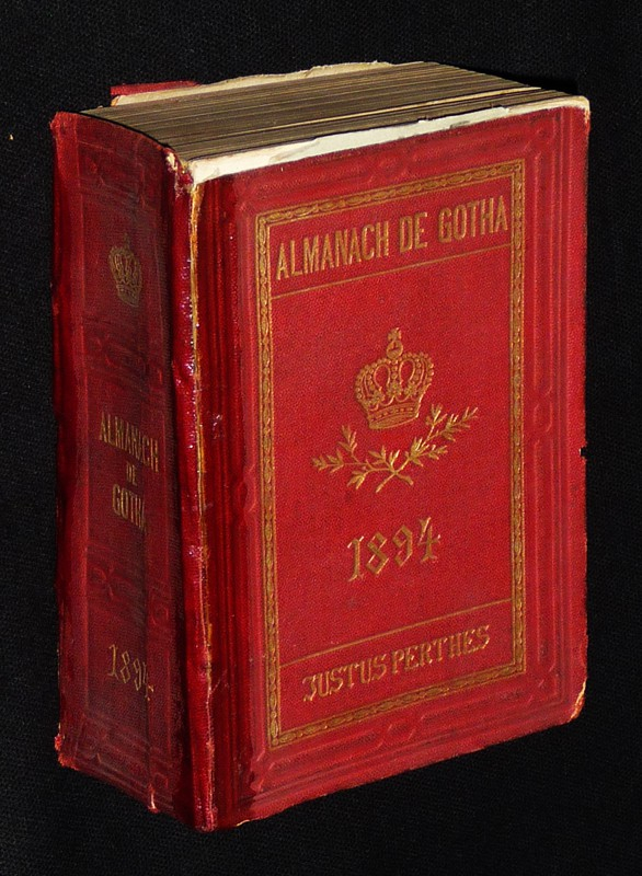 Almanach de Gotha : Annuaire généalogique, diplomatique et statistique 1894