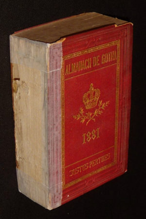 Almanach de Gotha : Annuaire généalogique, diplomatique et statistique 1881