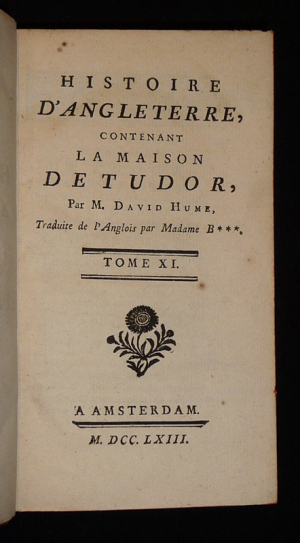 Histoire d'Angleterre, contenant la maison de Tudor (Tome 11)