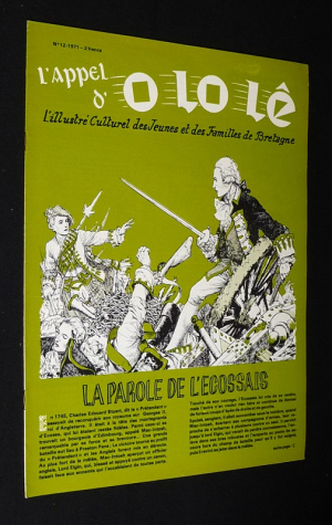 L'Appel d'Ololê (n°12, 1971) : La parole de l'Ecossais