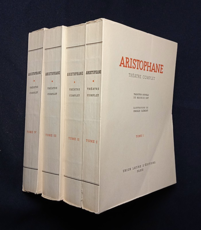 Théâtre complet d'Aristophane (4 volumes)