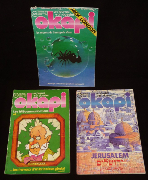 Okapi, du n°120 (15-30 novembre 1976) au n°122 (15-31 décembre 1976)