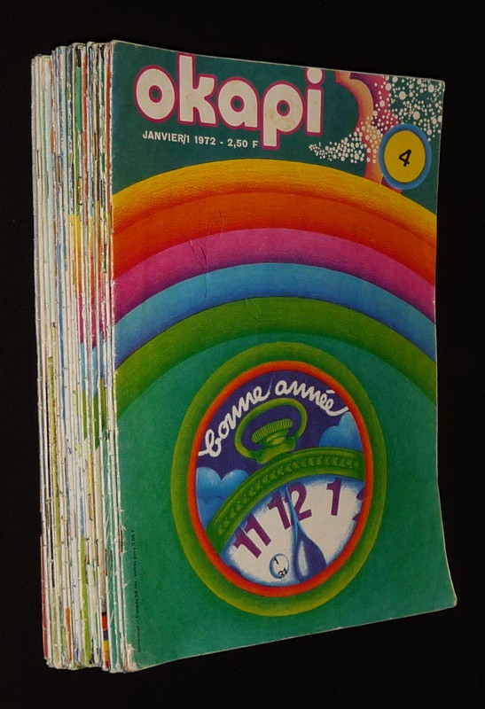 Okapi (n°4 à 27, année 1972)