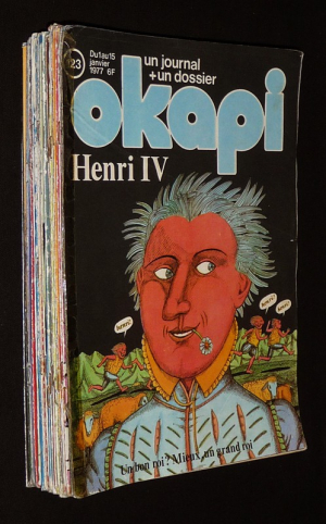 Okapi (n°123 à 146, année 1977 complète)