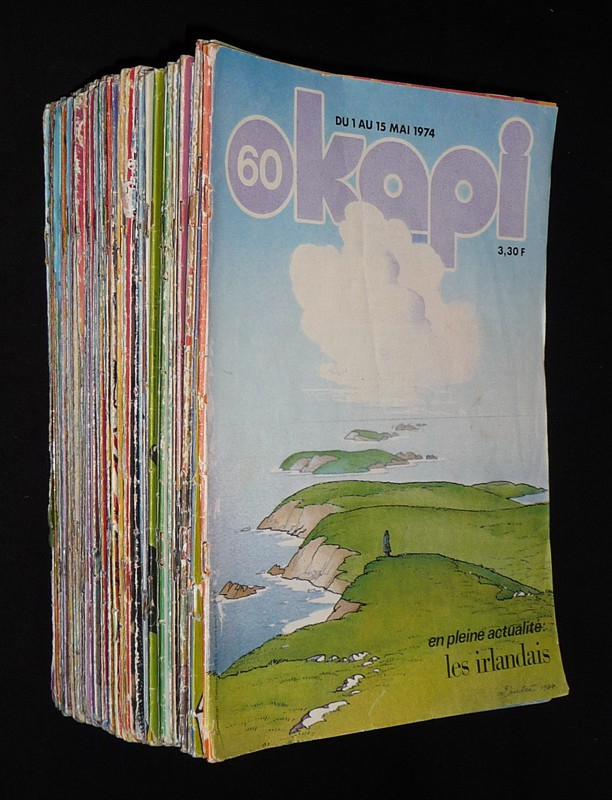 Okapi, du n°60 (1-15 mai 1974) au n°119 (1-15 novembre 1996)