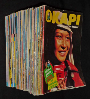 Okapi, du n°180 (mai 1979) au n°211 (septembre 1980) et du n°228 (mai 1981) au n°290 (décembre 1983)