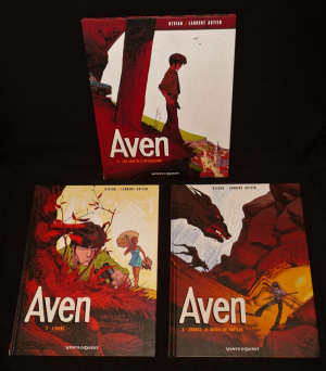 Aven (complet en 3 volumes) T1 : Les Lois de l'attraction - T2 : L'affût - T3 : Source, je boirai de ton eau