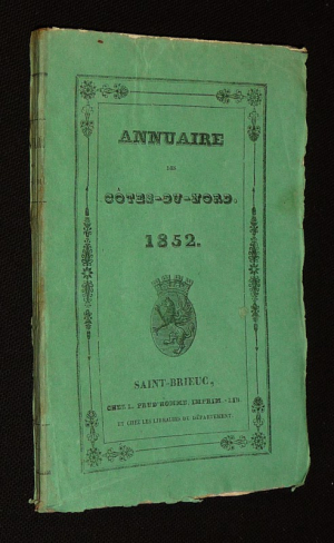 Annuaire des Côtes-du-Nord 1852