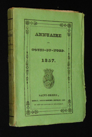 Annuaire des Côtes-du-Nord 1857