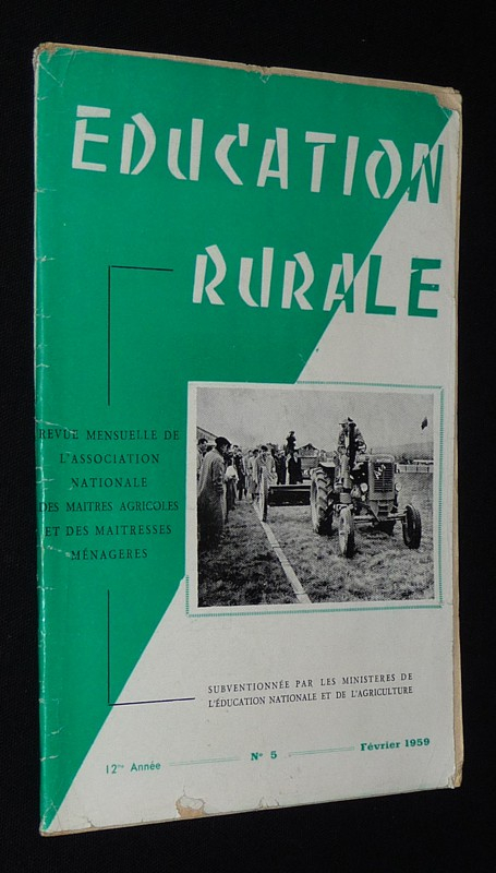 Education rurale (12e année - n°5, février 1959)