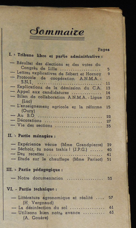Education rurale (12e année - n°10, juillet-septembre 1959)
