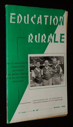 Education rurale (13e année - n°121, octobre 1959)