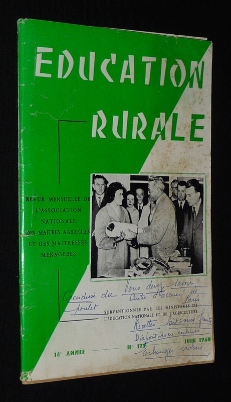 Education rurale (14e année - n°129, juin 1960)