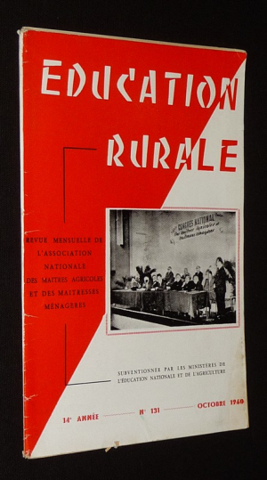 Education rurale (14e année - n°131, octobre 1960)