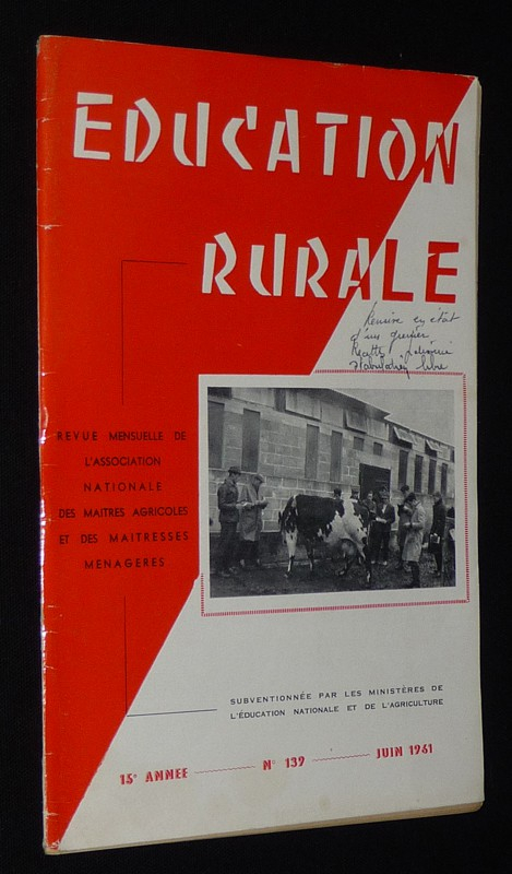 Education rurale (15e année - n°139, juin 1961)