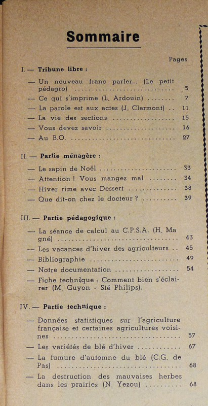 Education rurale (16e année - n°153, décembre 1962)
