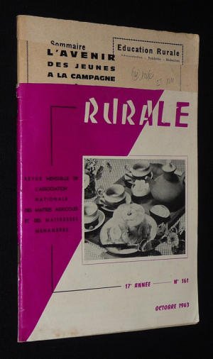 Education rurale (17e année - n°161, octobre 1963)