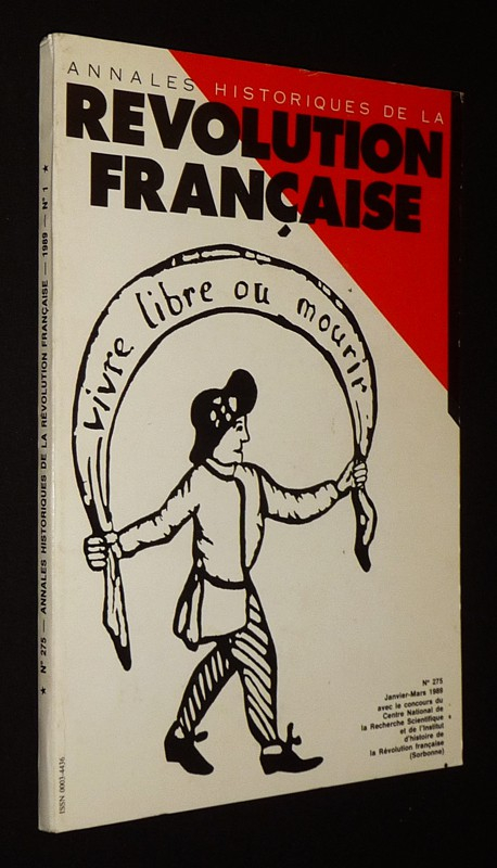 Annales historiques de la Révolution française (n°275, janvier-mars 1989)