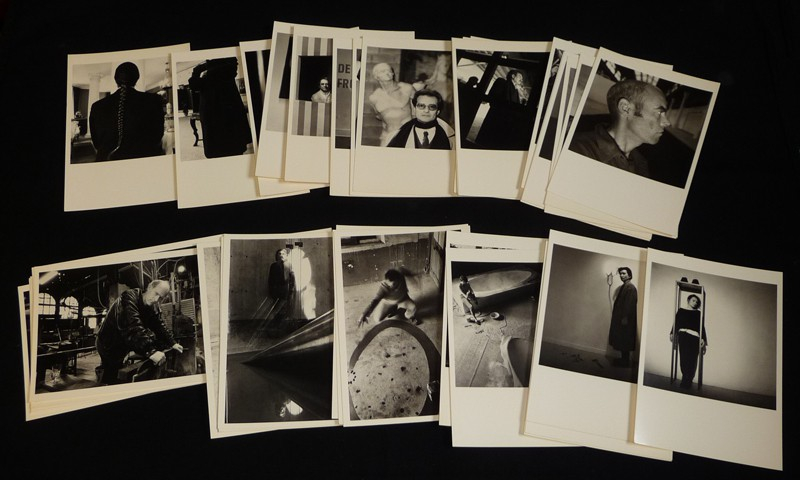 Lot de 36 cartes postales : 1e et 2e série de Portraits d'artistes de Gérard Rondeau