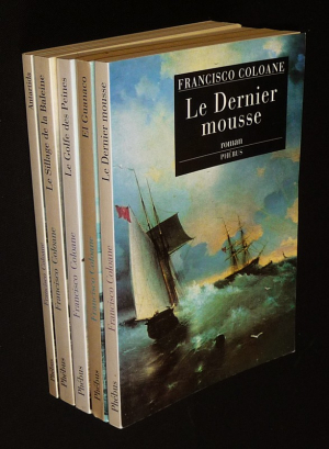 Lot de 5 ouvrages de Francisco Coloane : Le Dernier Mousse - El Guanaco - Le Golfe des peines - Le Sillage de la baleine - Antartida
