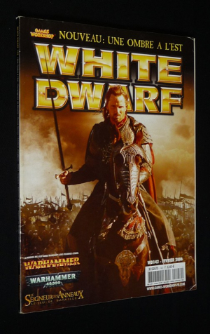 White Dwarf (n°142, décembre 2006) : Une ombre à l'est - Compagnies de bataille - Runes naines - Artillerie des Nains