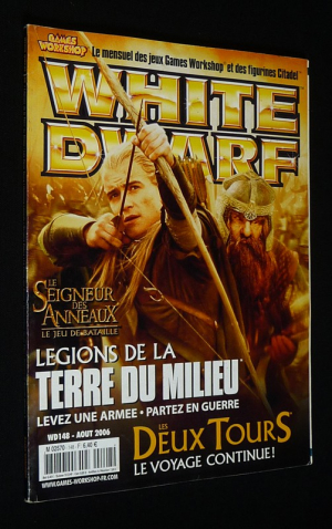 White Dwarf (n°148, août 2006) : Légions de la Terre du Milieu - Les Deux Tours - Hommes-lézards