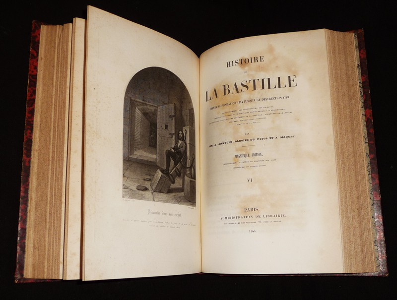 Histoire de la Bastille, depuis sa fondation 1374 jusqu'à sa destruction 1789 (Tomes 5-6)