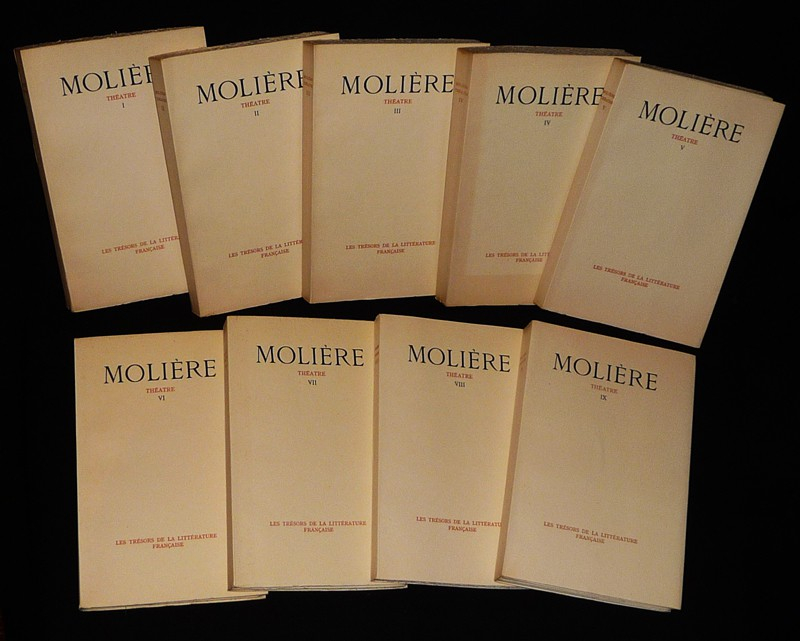 Théâtre de Molière (9 volumes)