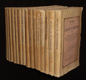 Oeuvres complètes de Chateaubriand (16 volumes)