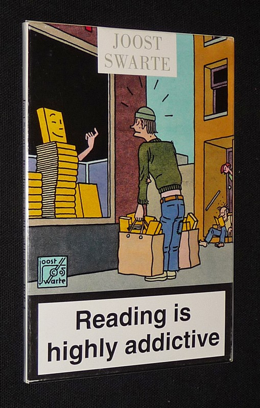 Reading is highly addictive (cartes postales)