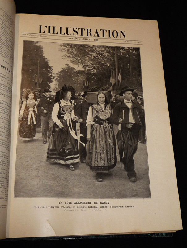 L'Illustration, année 1909 complète (2 volumes)