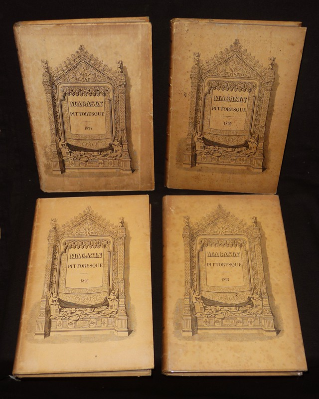 Le Magasin pittoresque, années 1889 à 1897 (9 volumes)
