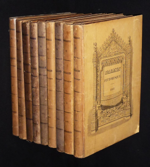 Le Magasin pittoresque, années 1889 à 1897 (9 volumes)