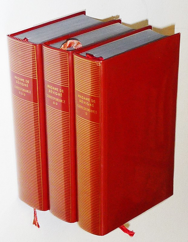 Correspondance de Madame de Sévigné, Tomes 1 à 3 (Bibliothèque de la Pléiade)