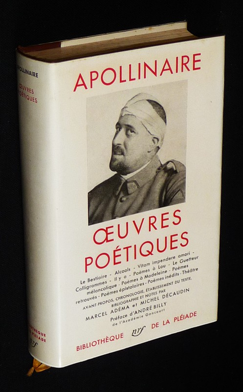 Oeuvres poétiques d'Apollinaire (Bibliothèque de la Pléiade)