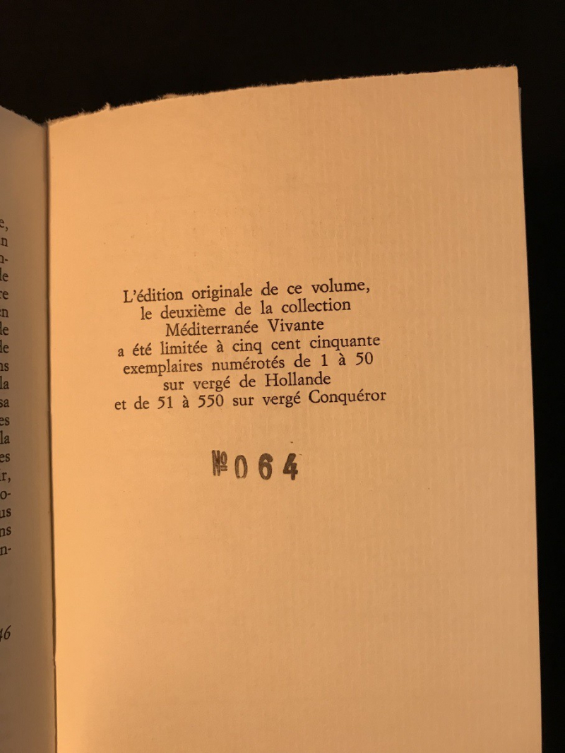 Journal Alger, Janvier-Juillet 1954, suivi de, Les Leçons d'Edgard