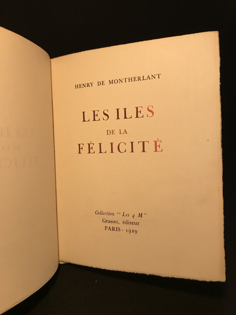 Les îles de la félicité