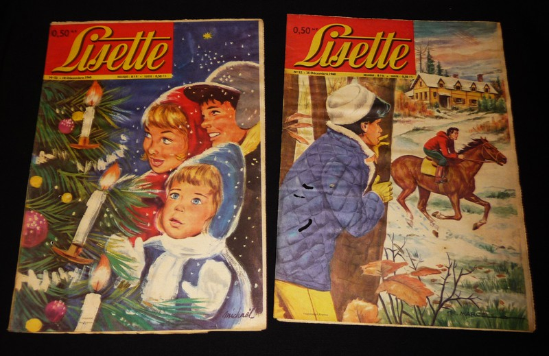 Lisette, lot de 21 numéros (24 juillet 1960 - 25 décembre 1960)