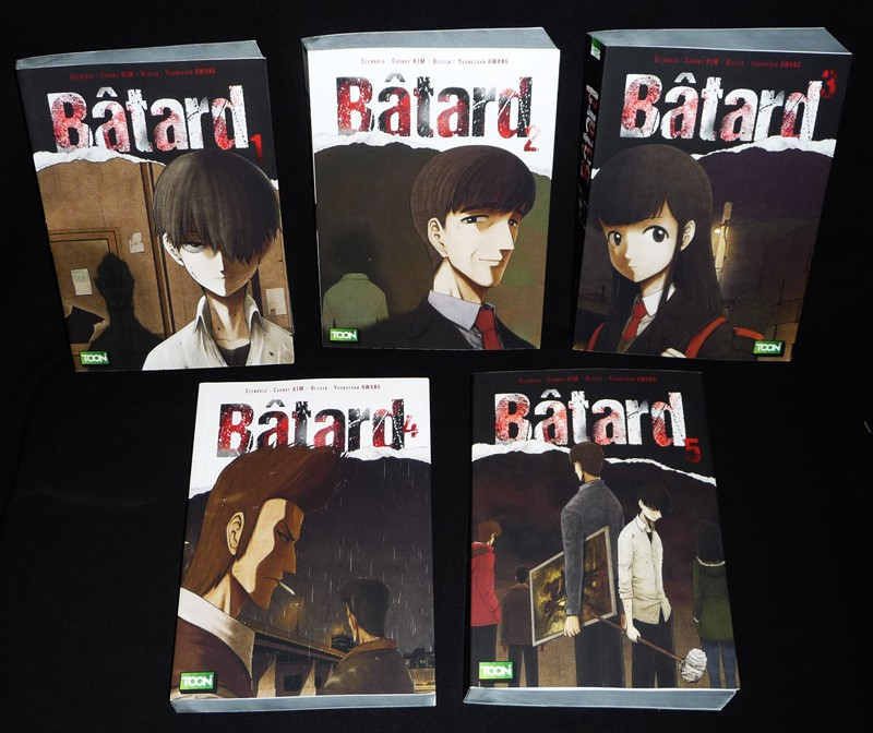 Bâtard (série complète en 5 volumes)