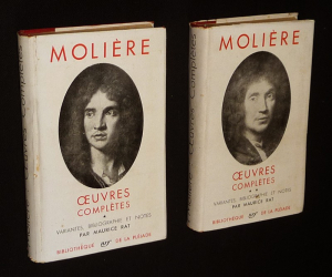 Oeuvres complètes de Molière, Tomes 1 et 2 (Bibliothèque de la Pléiade)