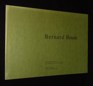 Bernard Bouin (Galerie Francis Barlier - Galerie Visconti)