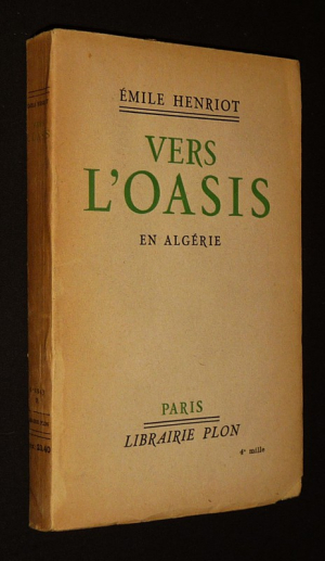 Vers l'oasis en Algérie